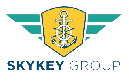 Skykey Group boat logo